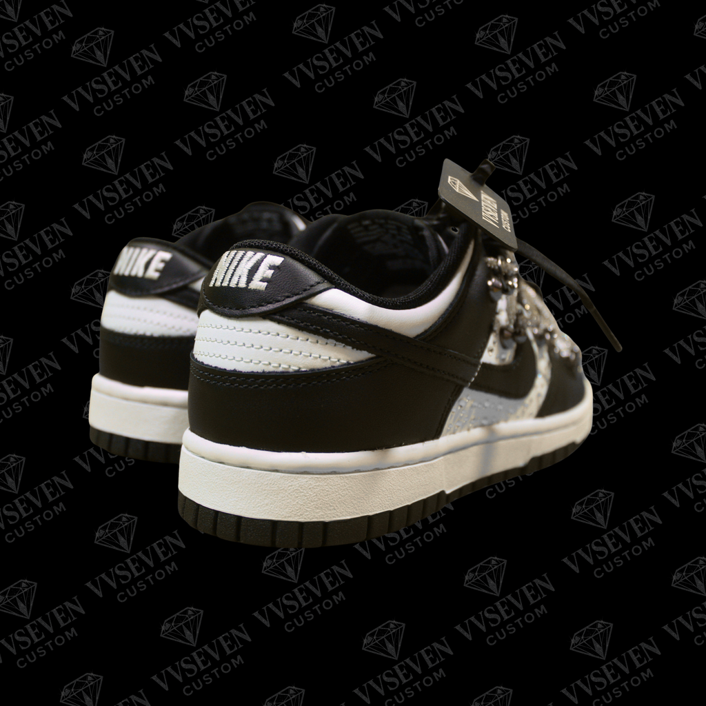 Dunk Low Black/White “Luxury Edition” - VVSEVENCUSTOM